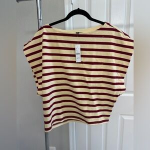 Jcrew stripped shirt. NWT